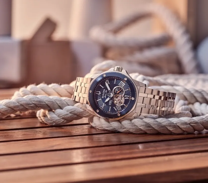 Bulova Marine Star SERIES A 98B301 Steel Automatic Men' Watch 44MM