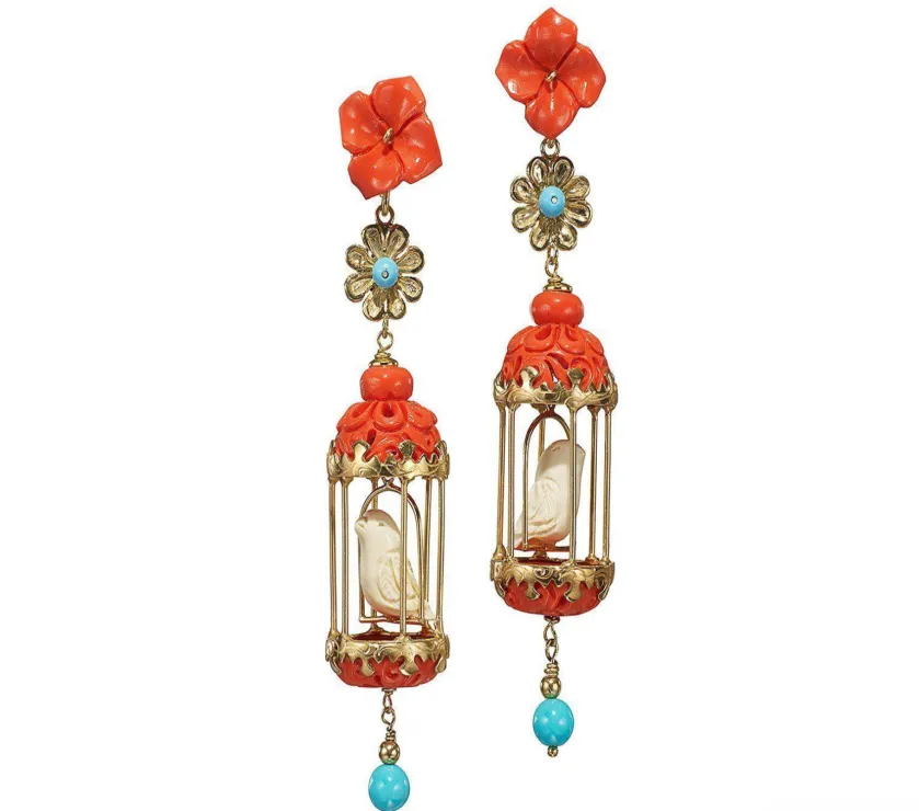 Of Rare Origin Aviary Classic Earrings OR000124